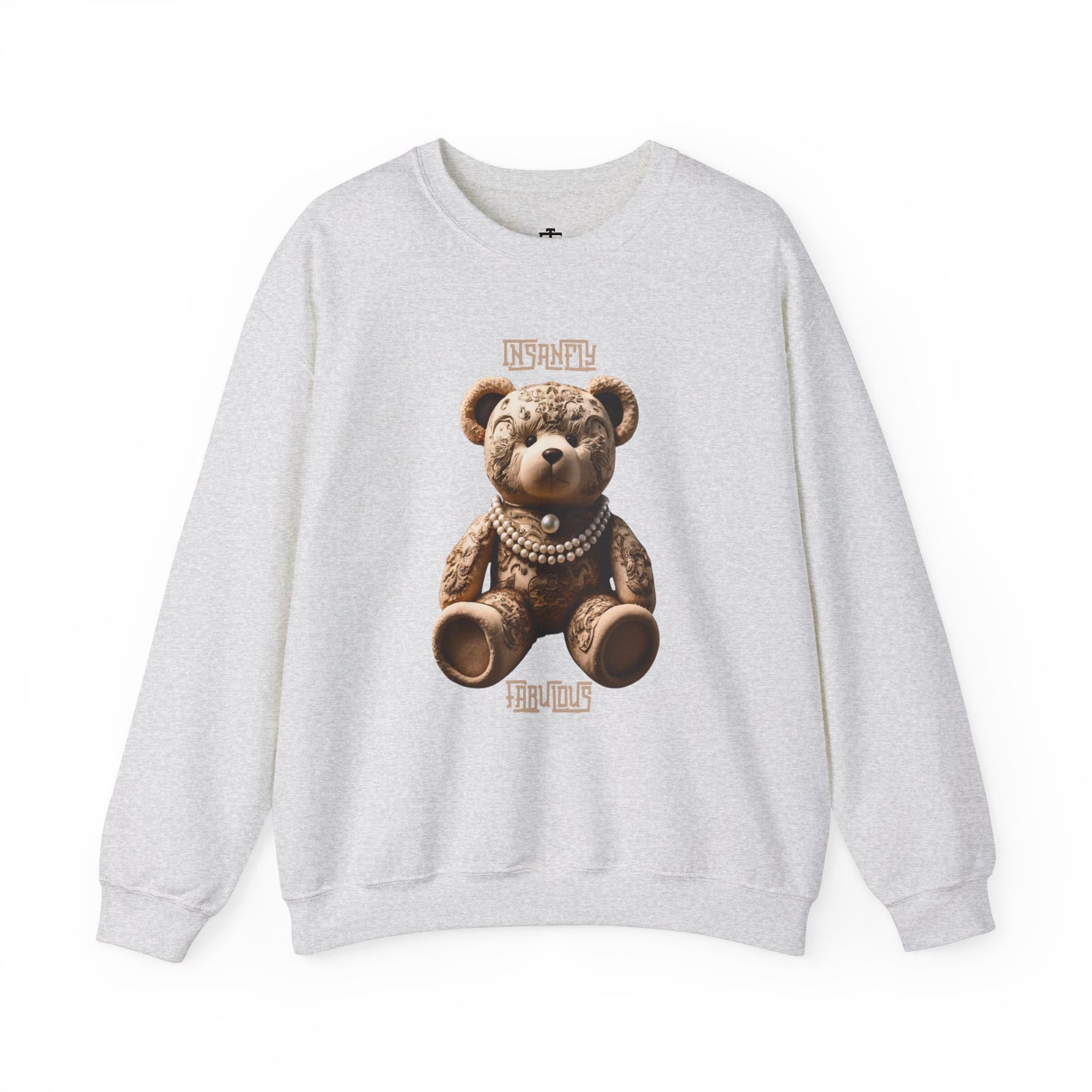 Insanely Fabulous Elegance Sweatshirt with Sophisticated Teddy Design