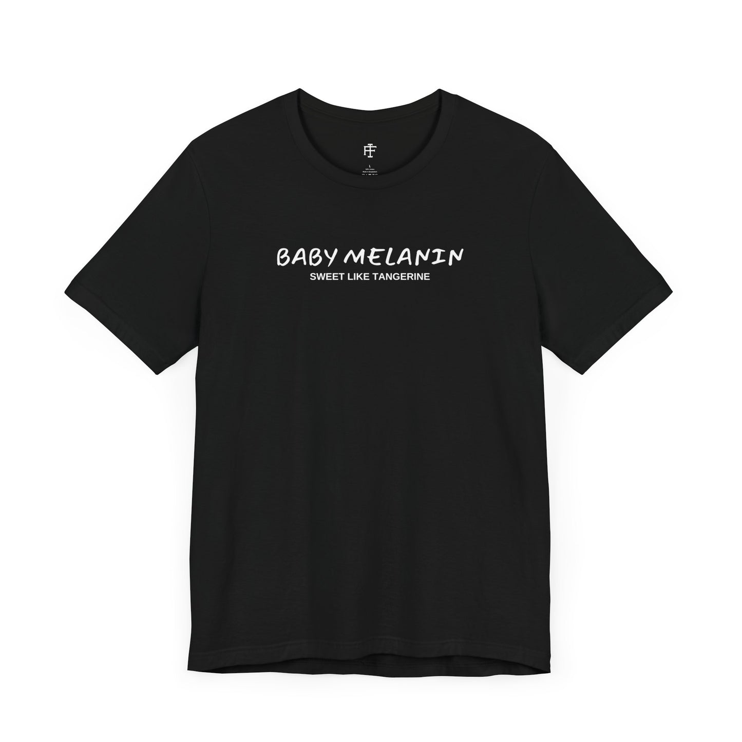 Women's Baby Melanin Tee: Sweet Like Tangerine