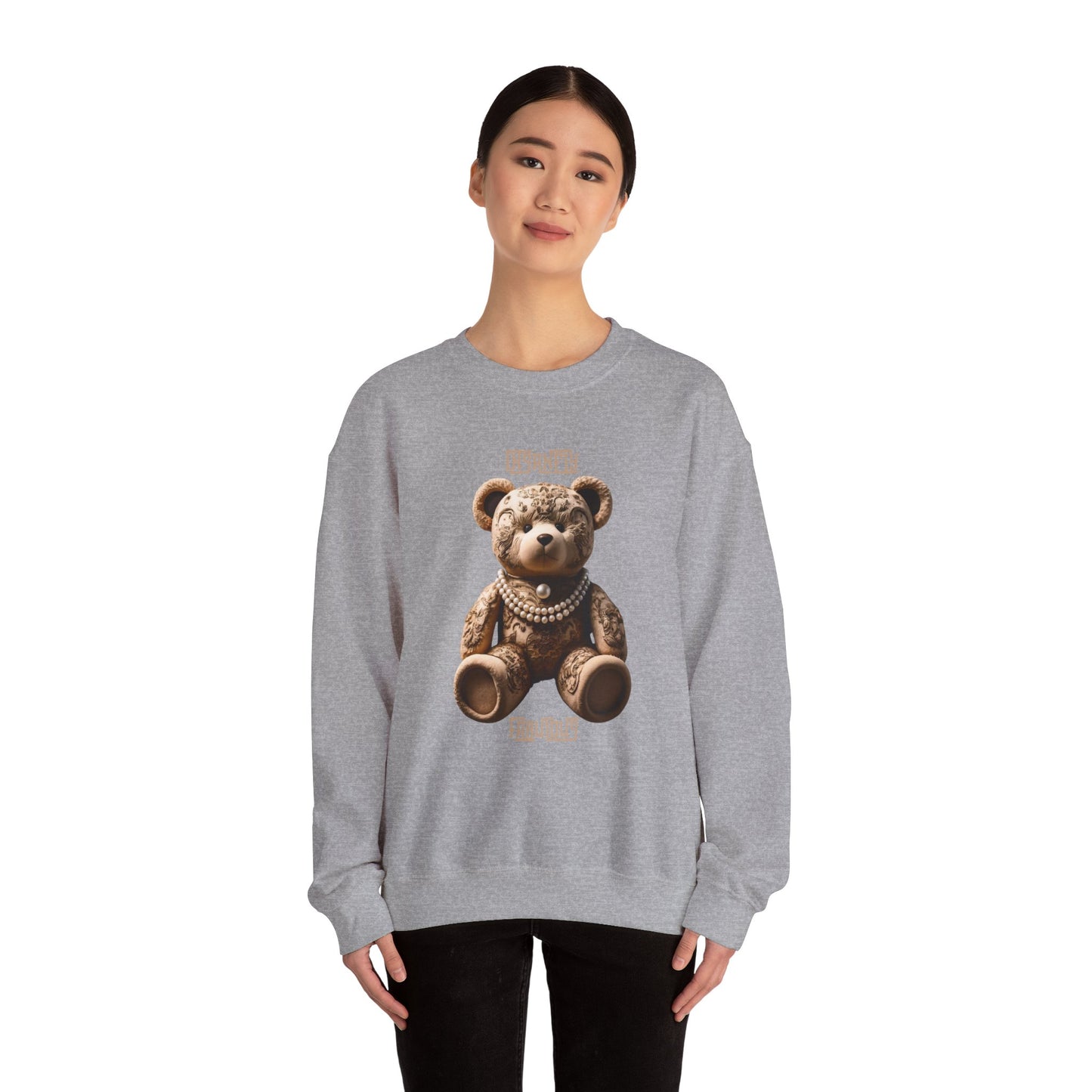 Insanely Fabulous Elegance Sweatshirt with Sophisticated Teddy Design