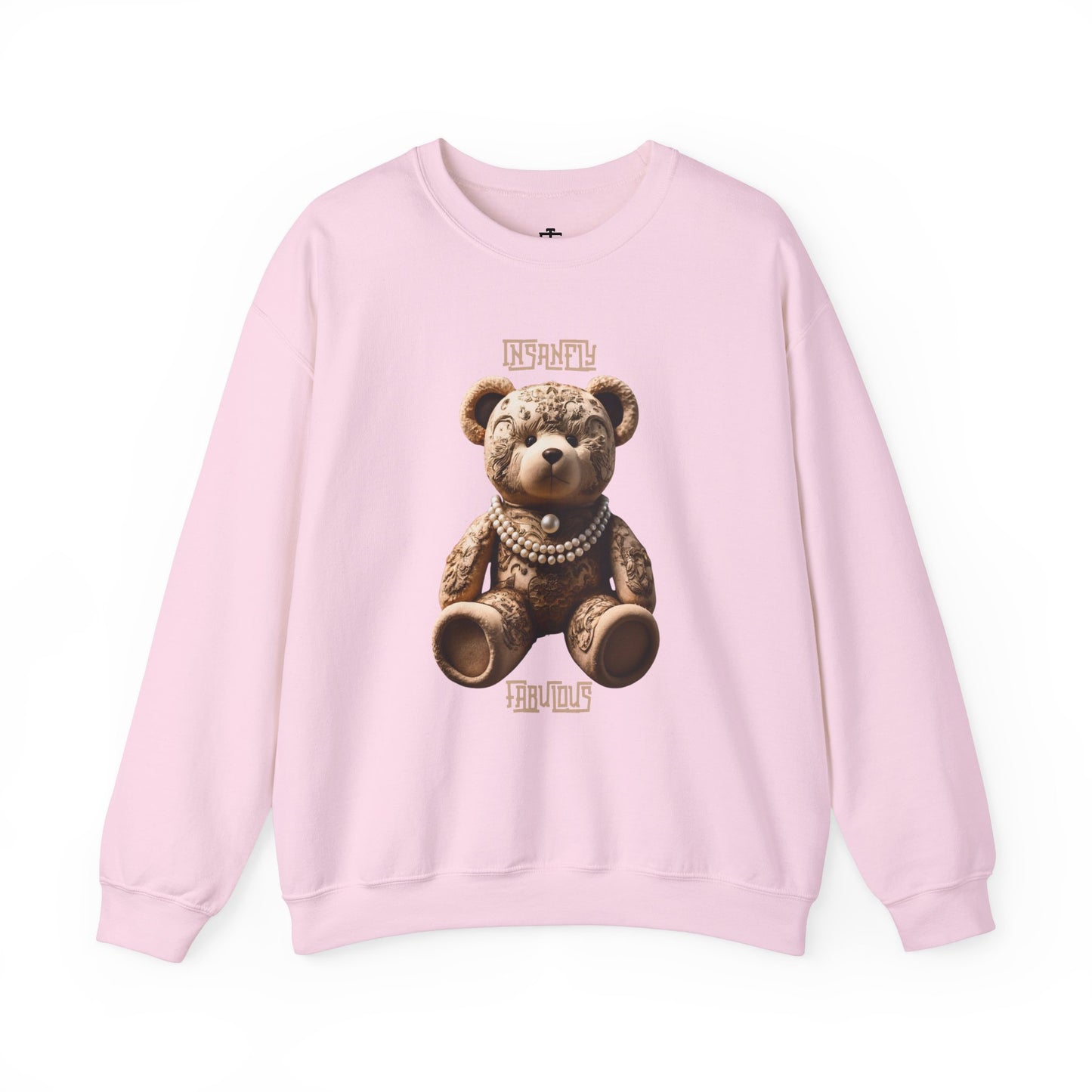 Insanely Fabulous Elegance Sweatshirt with Sophisticated Teddy Design