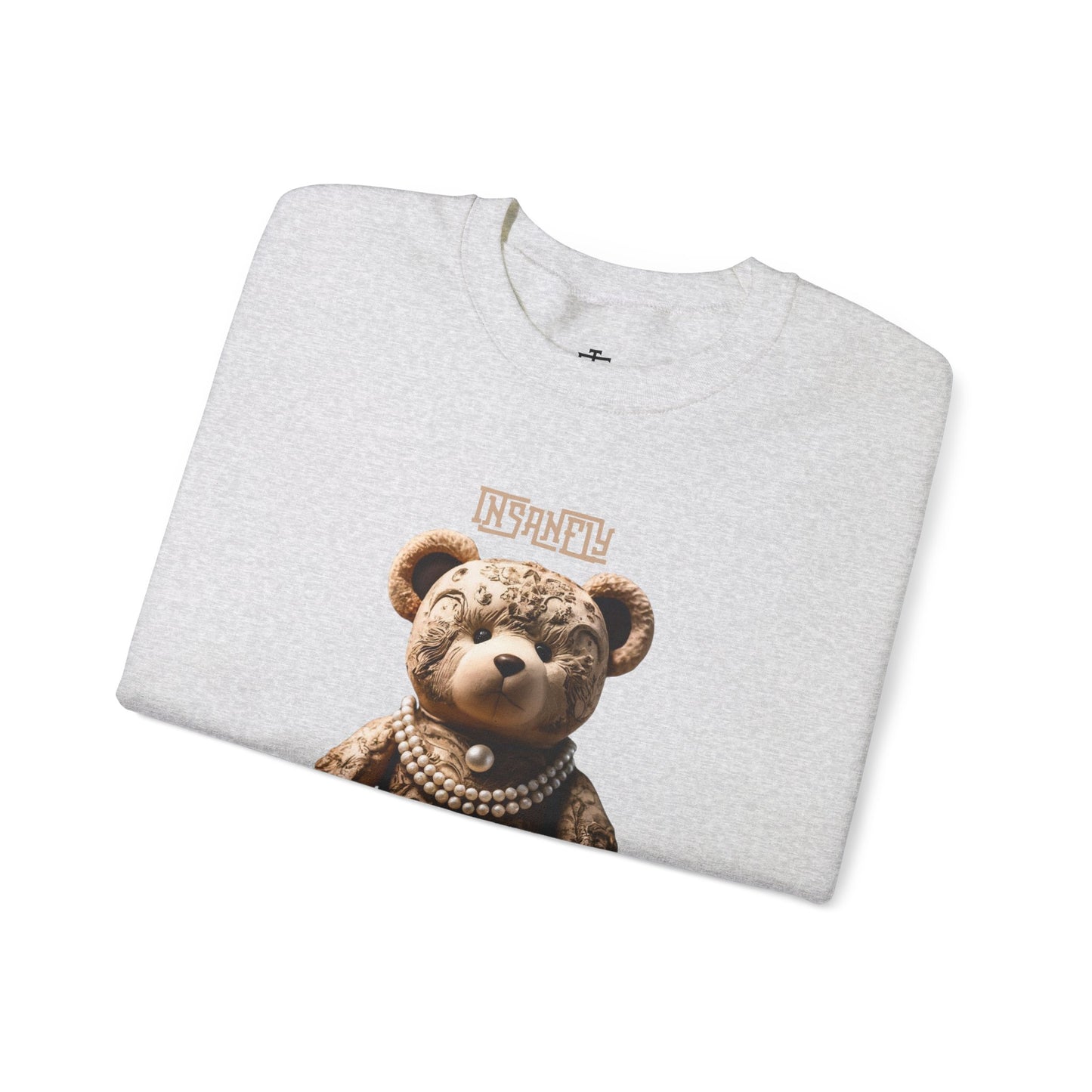 Insanely Fabulous Elegance Sweatshirt with Sophisticated Teddy Design