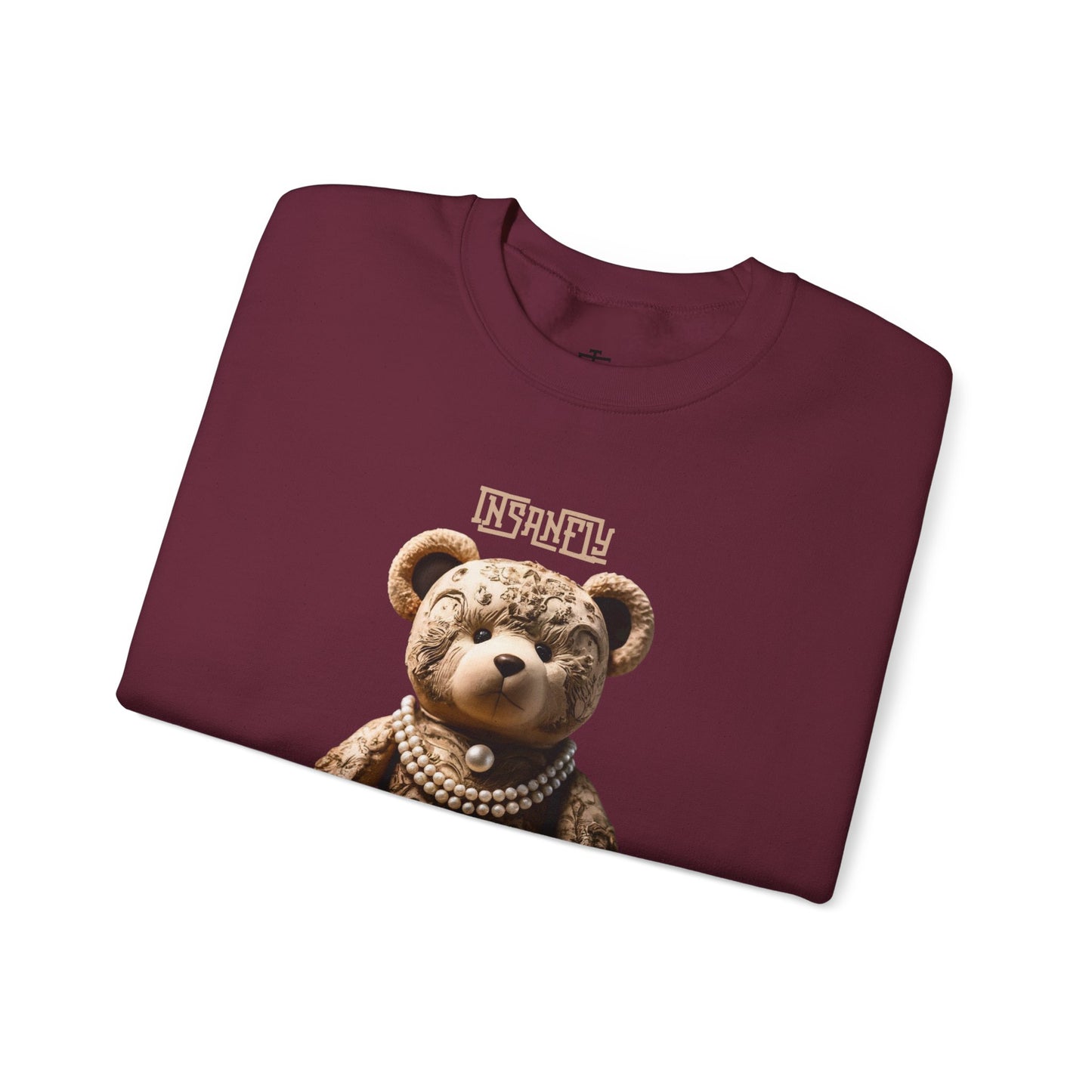 Insanely Fabulous Elegance Sweatshirt with Sophisticated Teddy Design