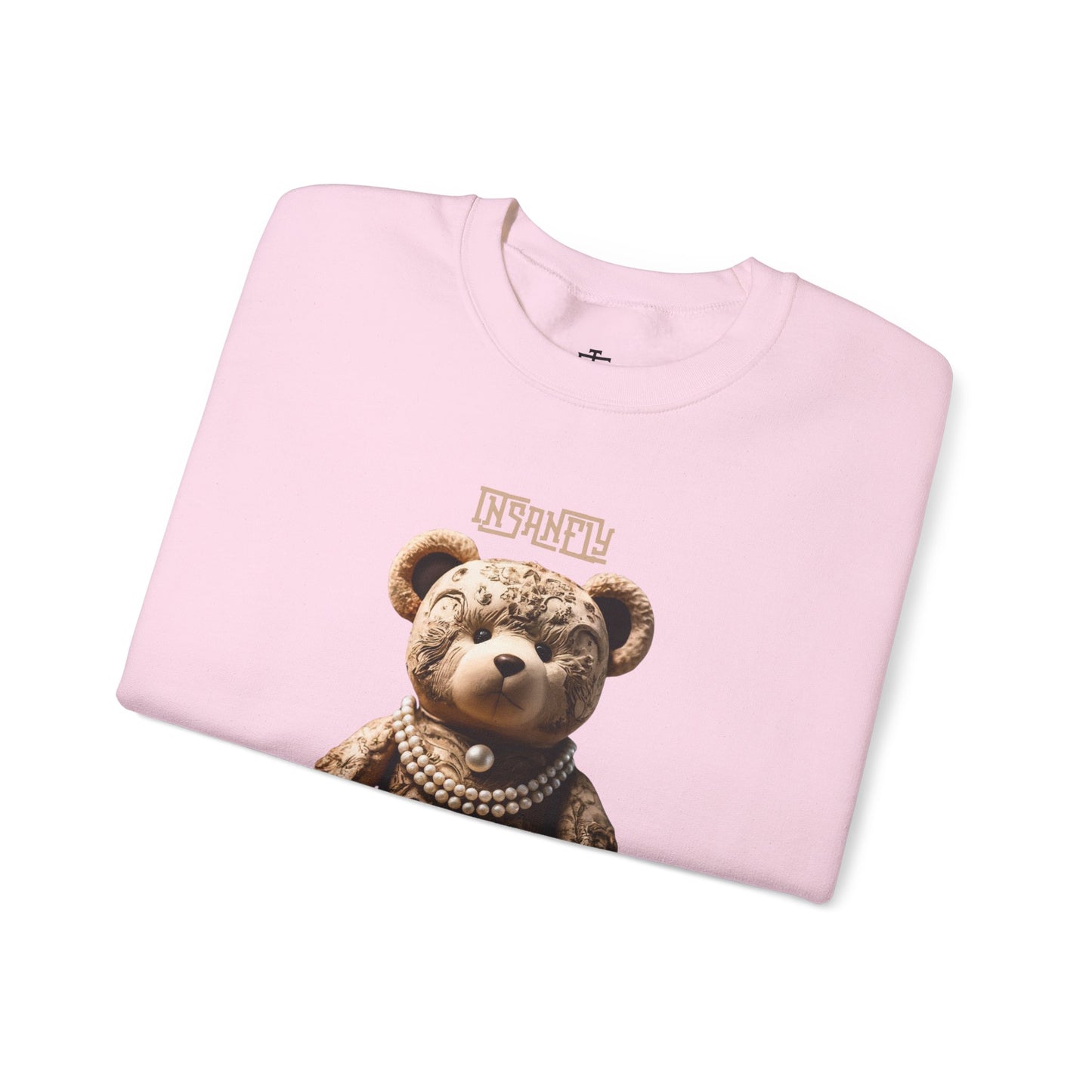 Insanely Fabulous Elegance Sweatshirt with Sophisticated Teddy Design