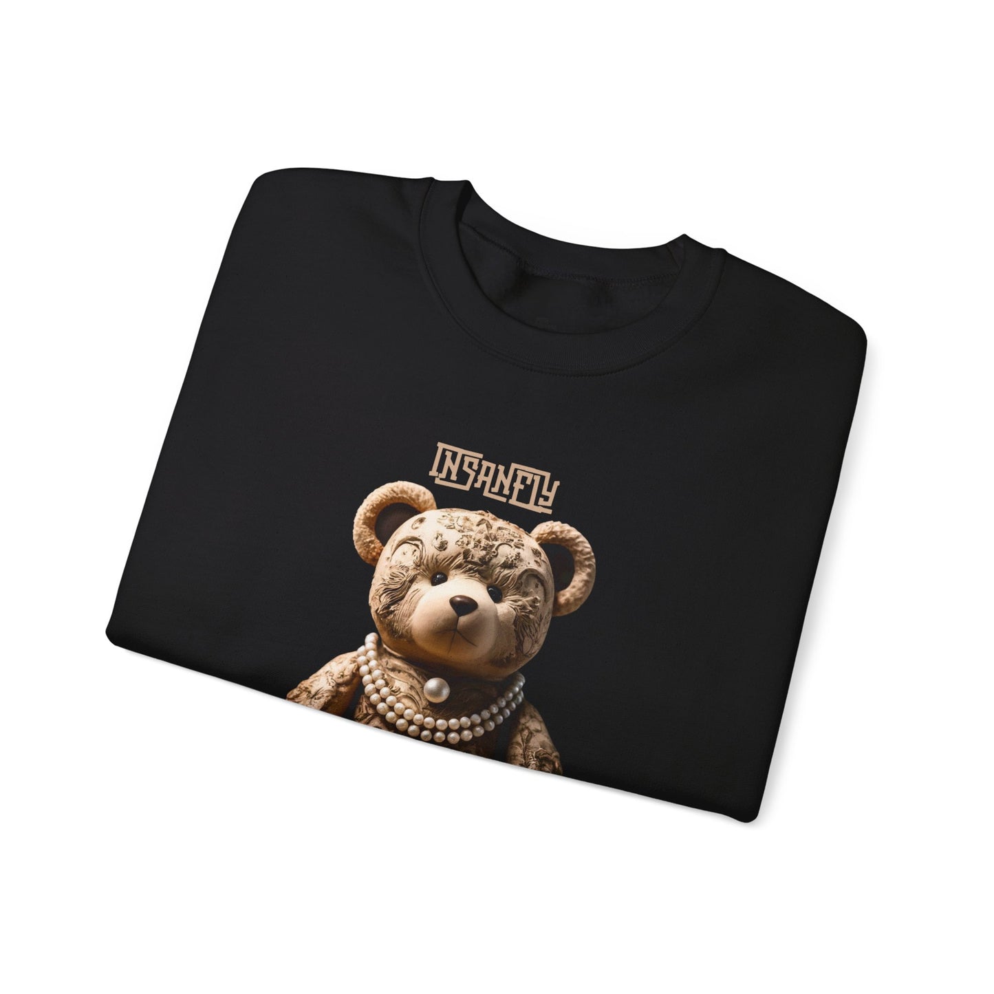 Insanely Fabulous Elegance Sweatshirt with Sophisticated Teddy Design