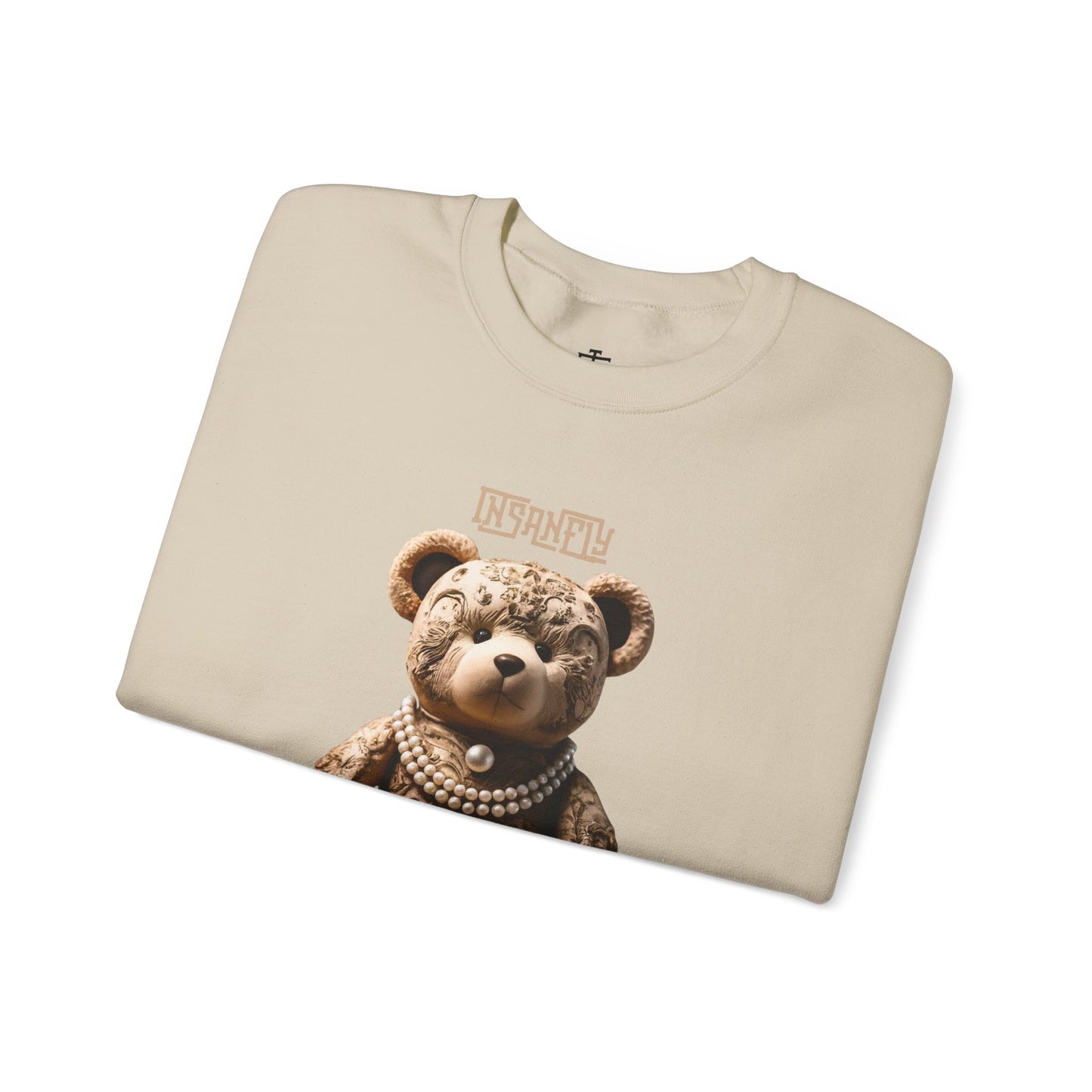 Insanely Fabulous Elegance Sweatshirt with Sophisticated Teddy Design