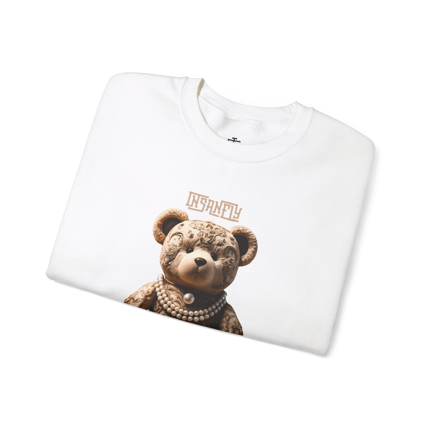 Insanely Fabulous Elegance Sweatshirt with Sophisticated Teddy Design