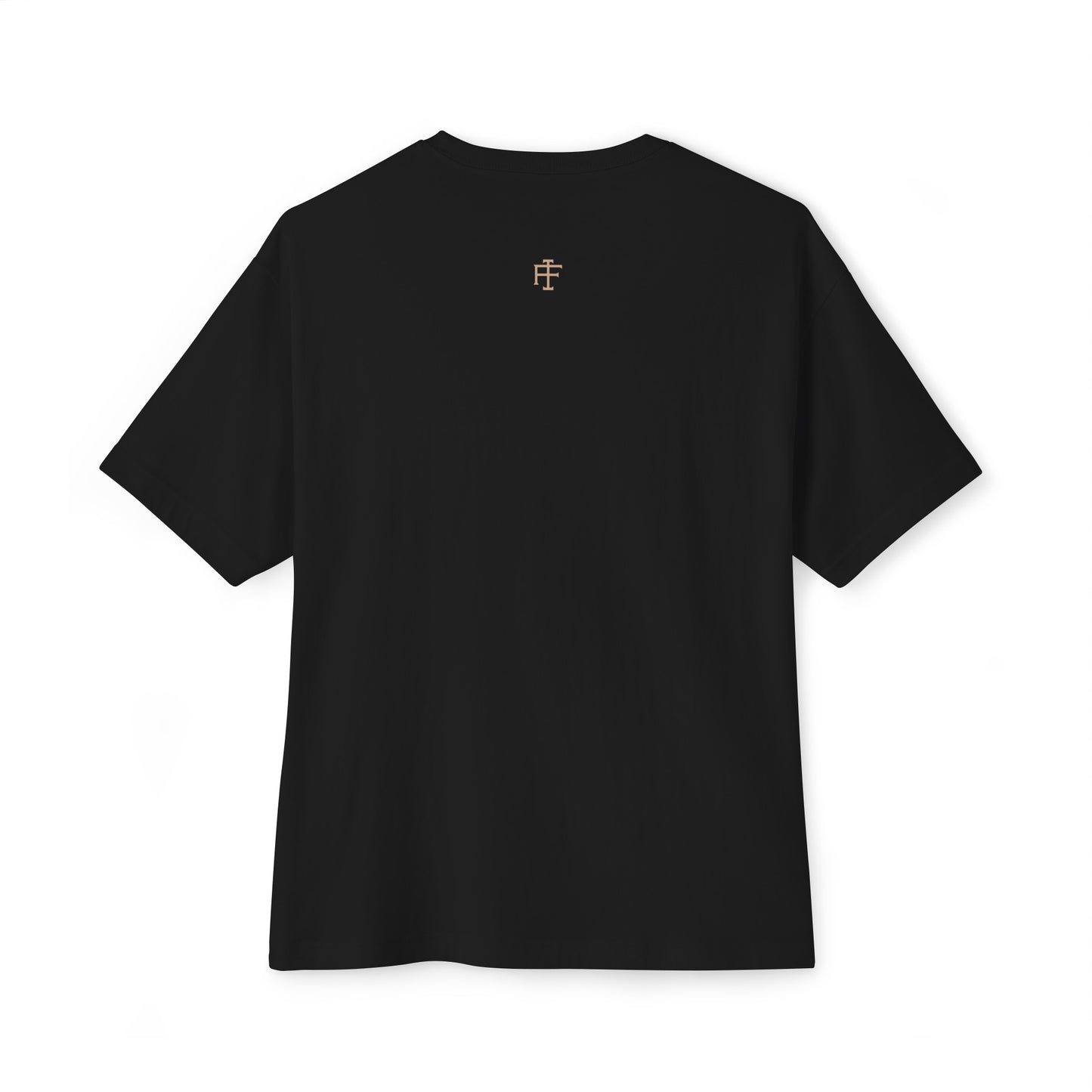 Insanely Fabulous Elegance: Oversized Boxy Tee with Sophisticated Teddy Design