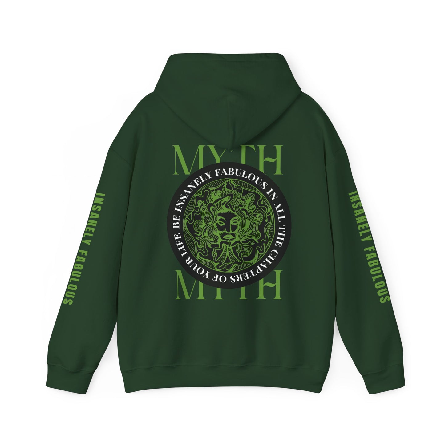 InsanelyBlend™ Insanely Fabulous Mythology Hooded Sweatshirt