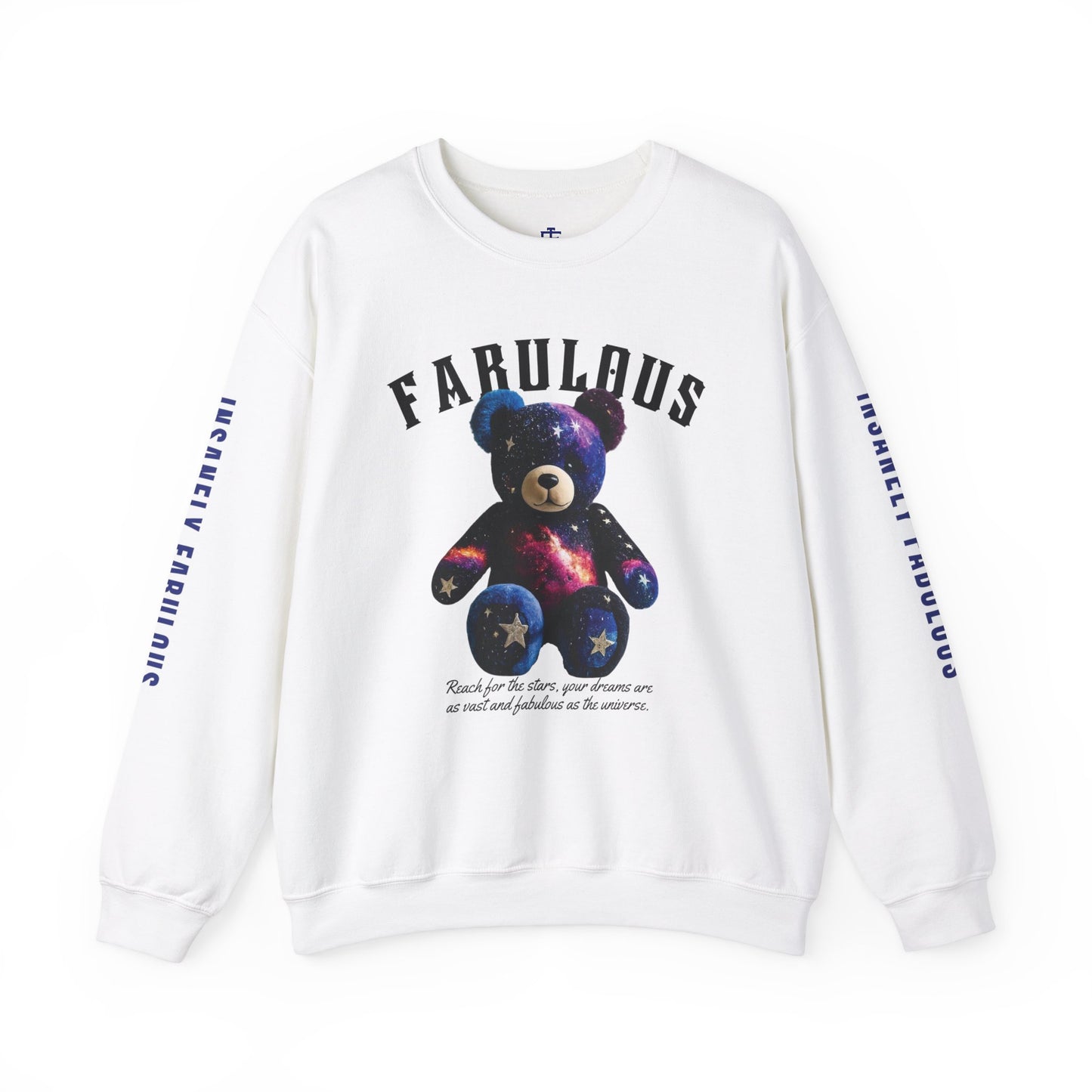 Fabulous Galaxy Dreams Cosmic Stardust Snugglebear Sweatshirt