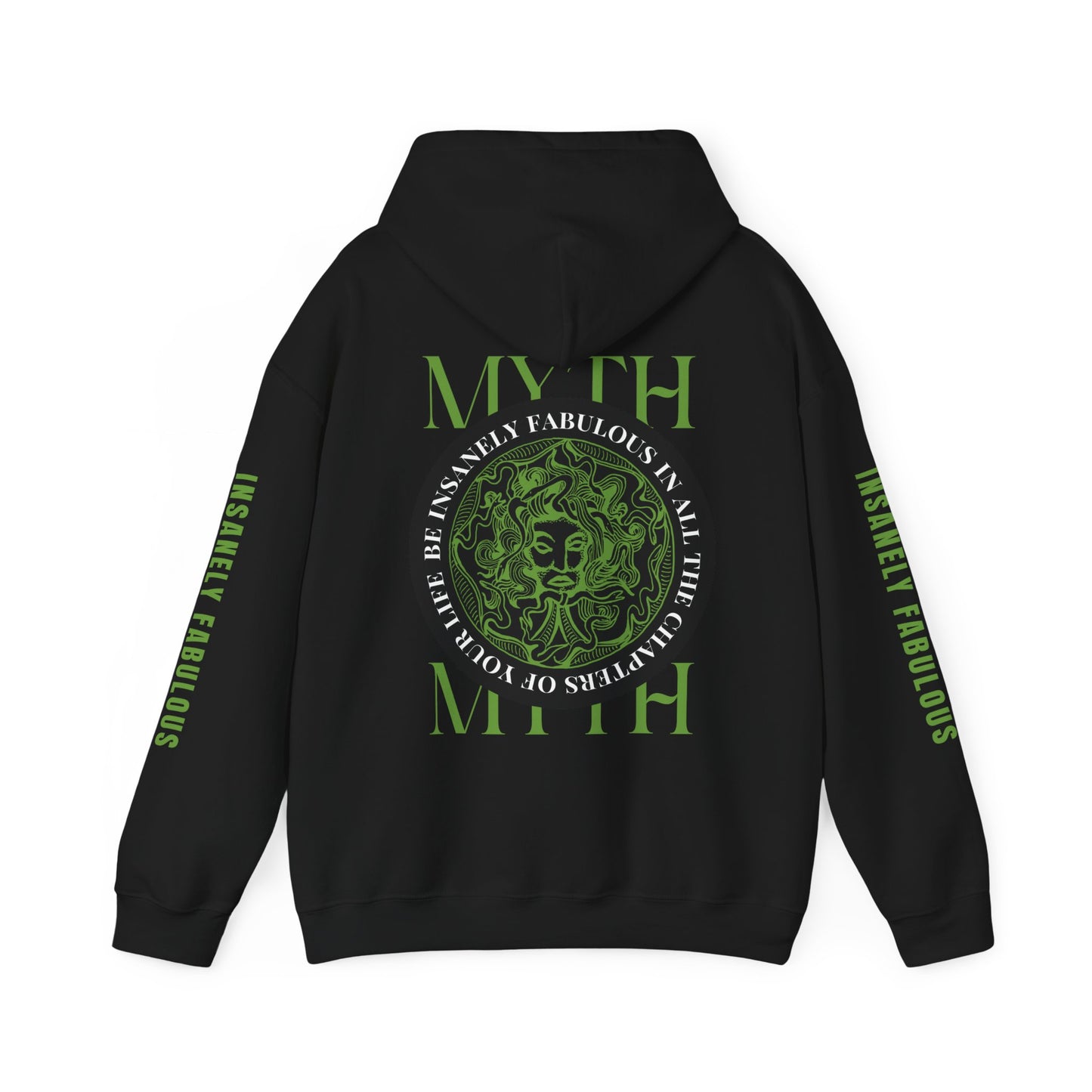 InsanelyBlend™ Insanely Fabulous Mythology Hooded Sweatshirt