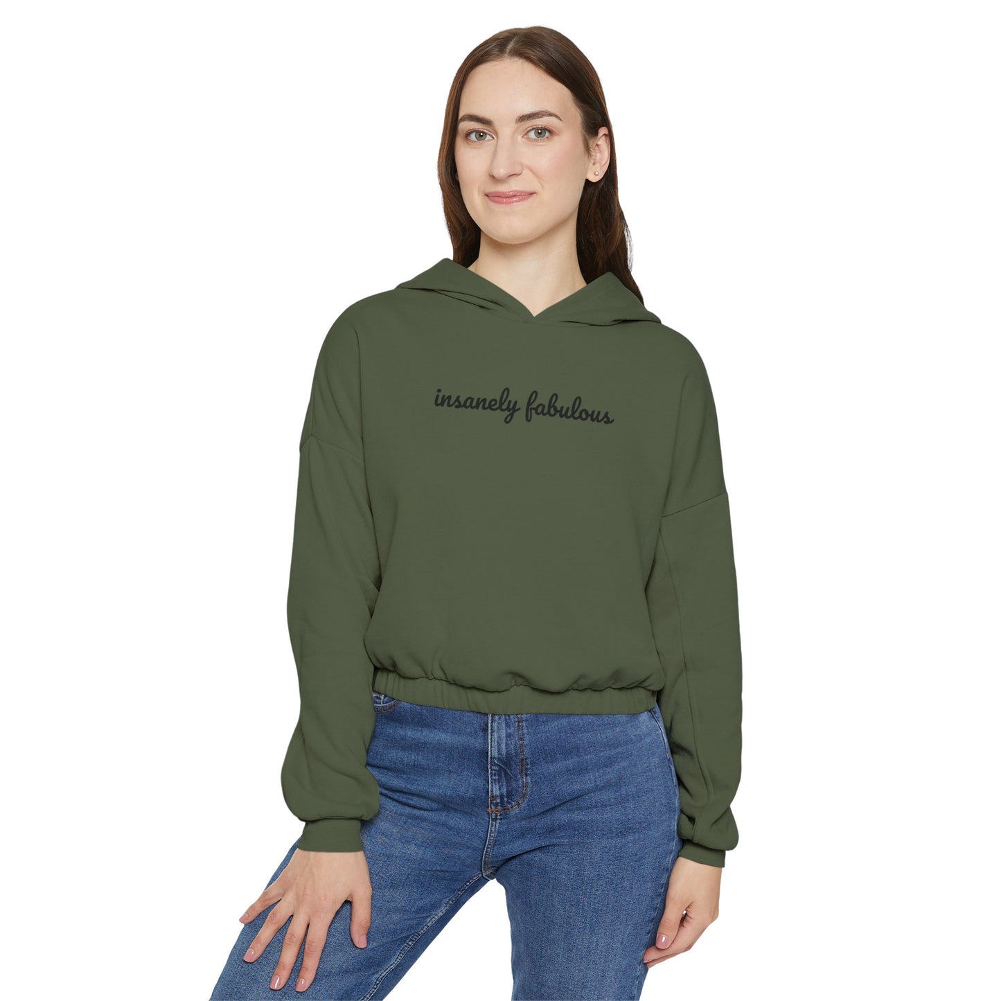 Women's Insanely Fabulous Signature Cinched Bottom Hoodie