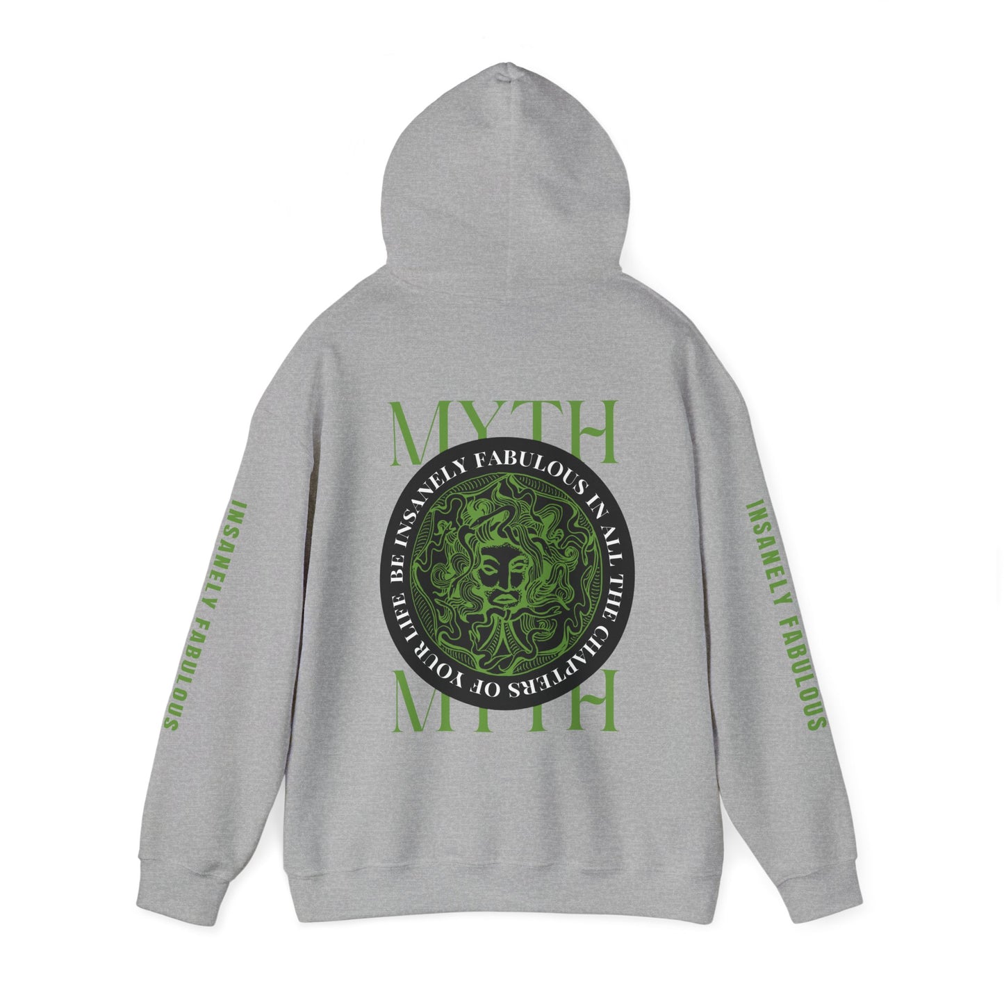 InsanelyBlend™ Insanely Fabulous Mythology Hooded Sweatshirt