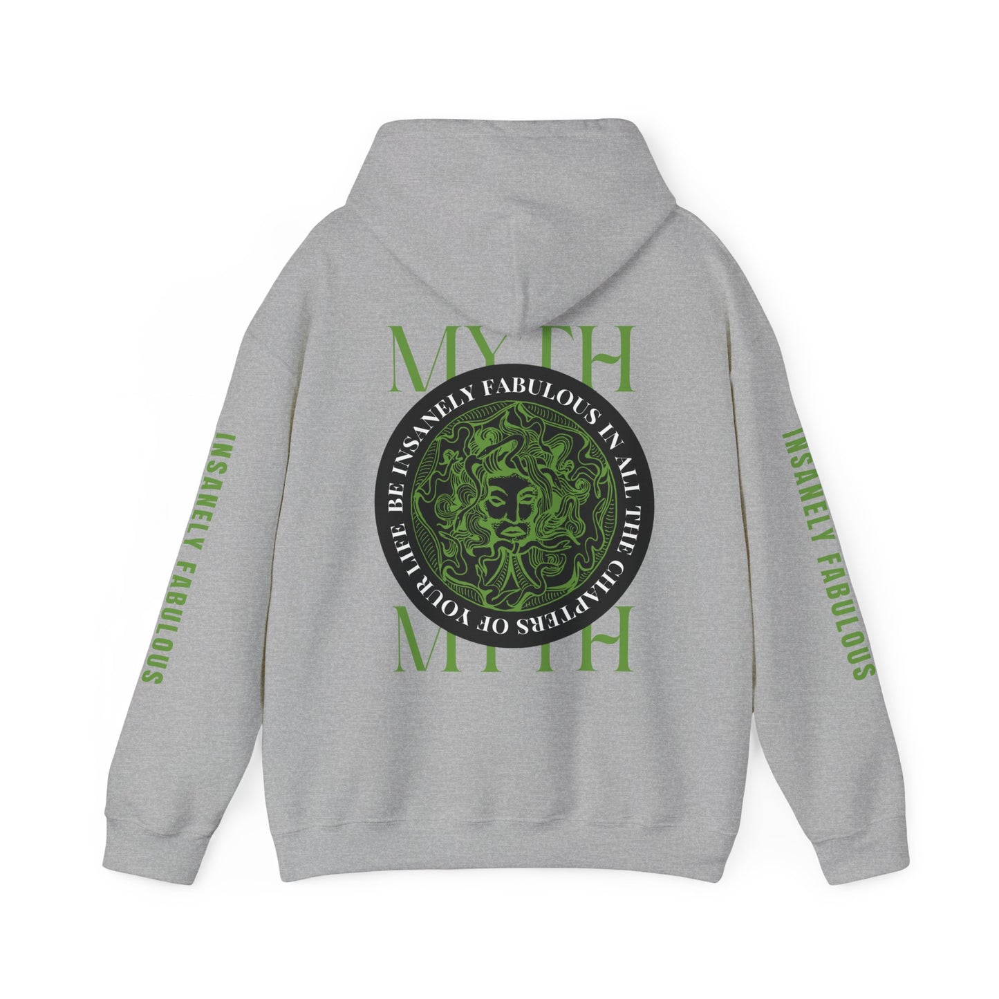 InsanelyBlend™ Insanely Fabulous Mythology Hooded Sweatshirt